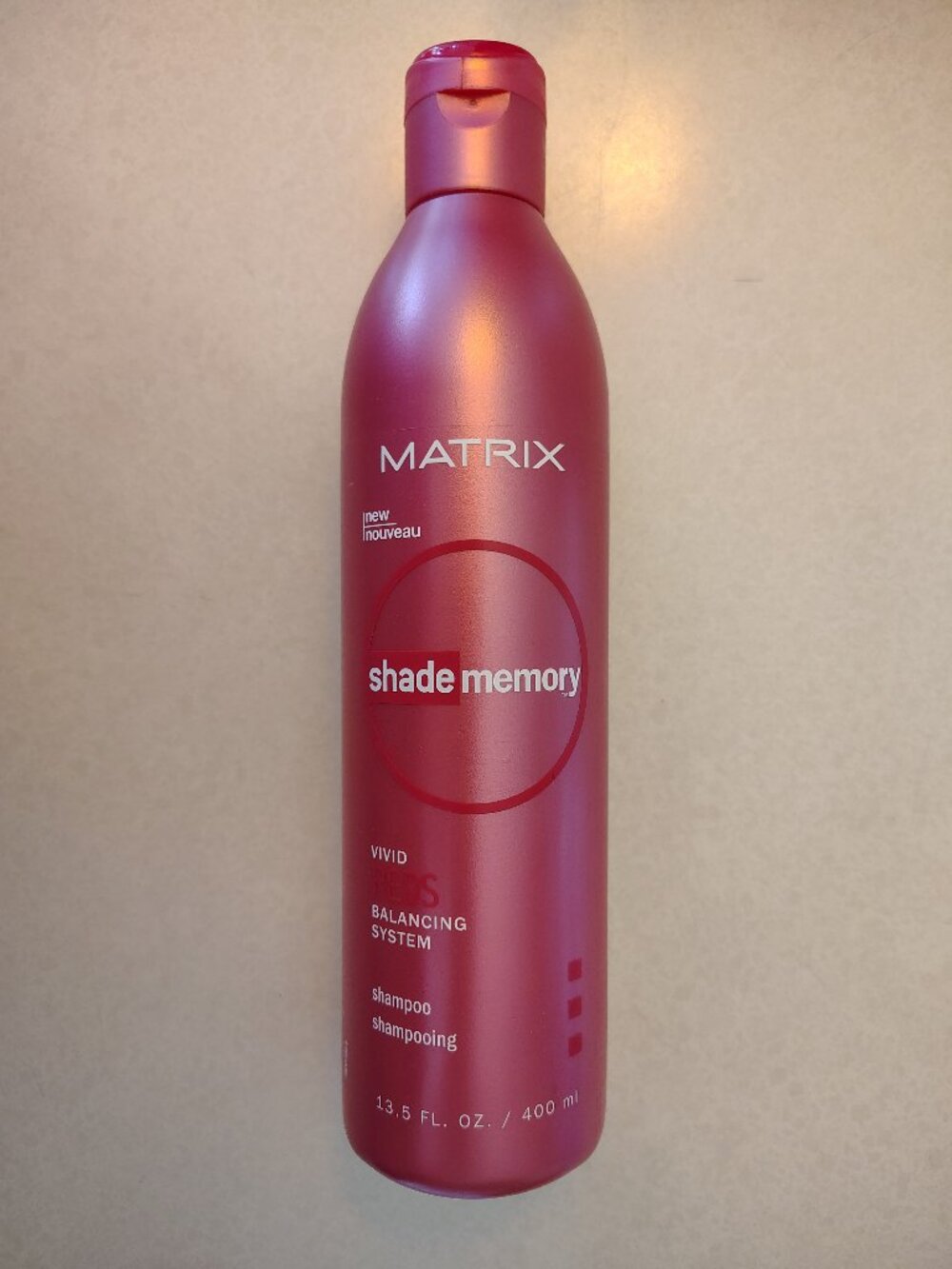NWT Matrix Shade Memory Vivid Reds Balancing System Shampoo